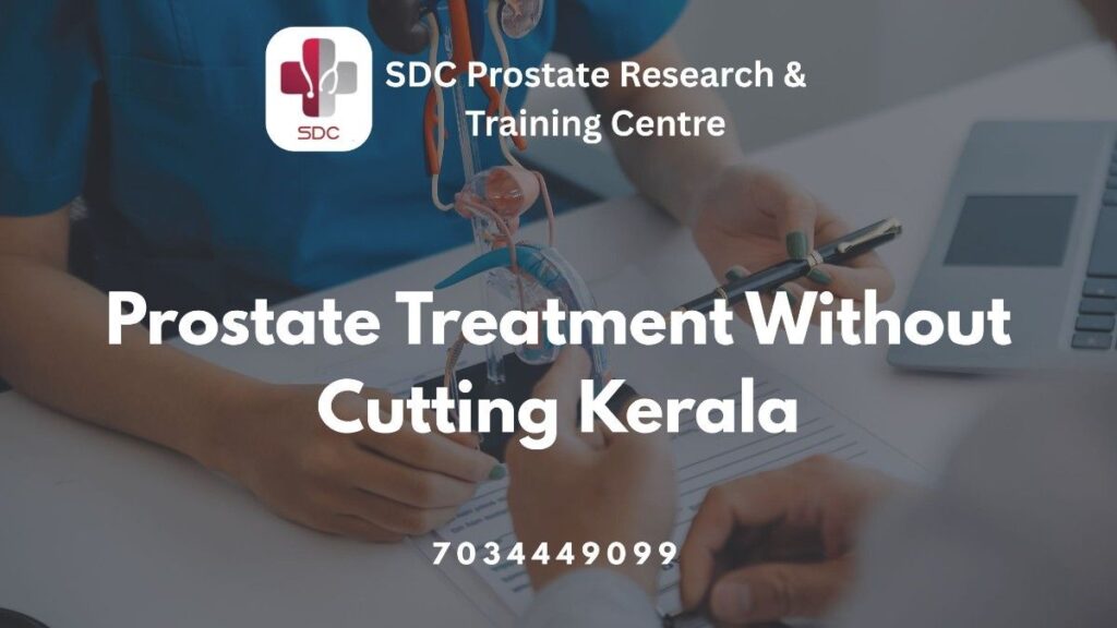 Expert consultation at SDC Prostate Research & Training Centre for prostate treatment without cutting Kerala.