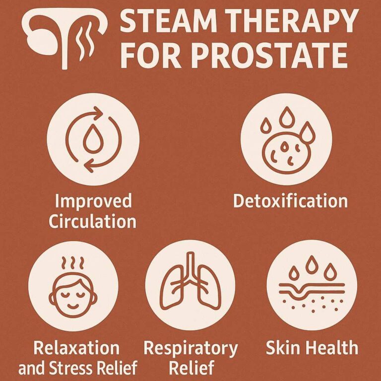 Non-surgical steam therapy for prostate treatment without cutting in Kerala at SDC Prostate Research Centre.