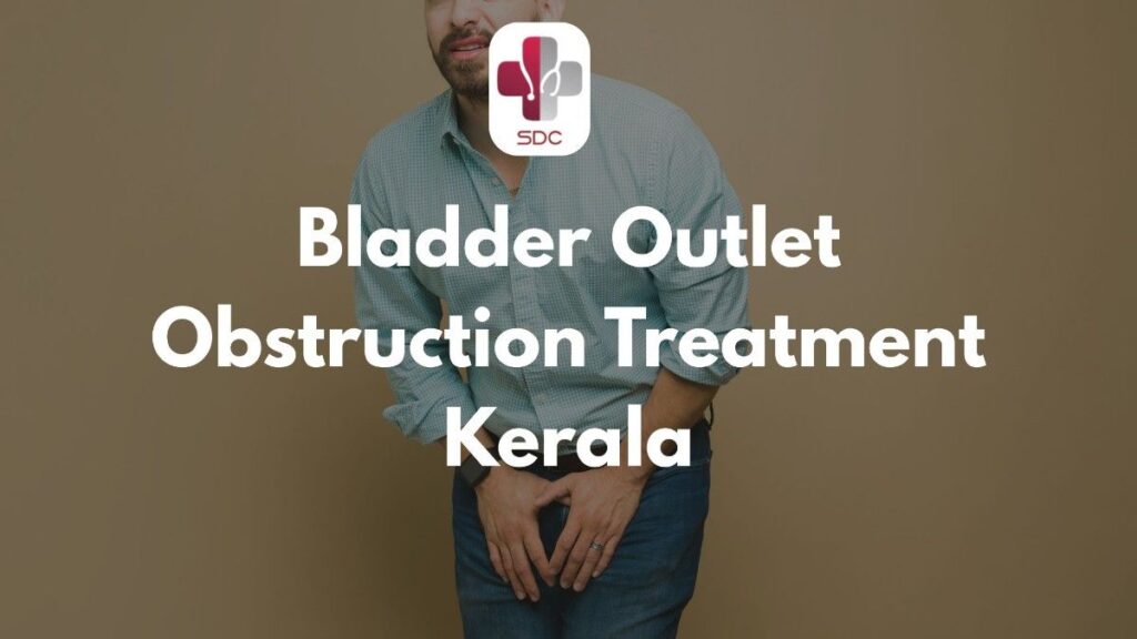 Urologist consulting patient for bladder outlet obstruction treatment Kerala at SDC Prostate Research & Training Centre