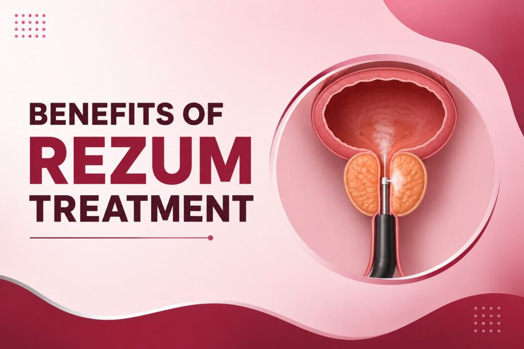 Benefits of Rezum treatment for BPH and enlarged prostate symptoms