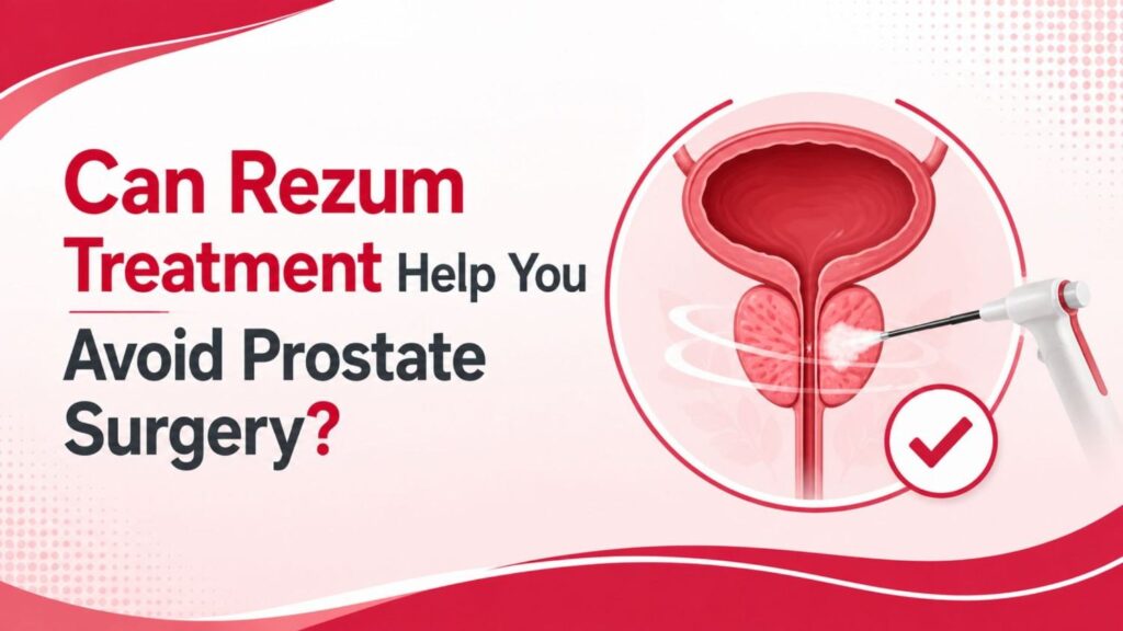 Can Rezum Treatment Help You Avoid Prostate Surgery? Rezum water vapor therapy for BPH